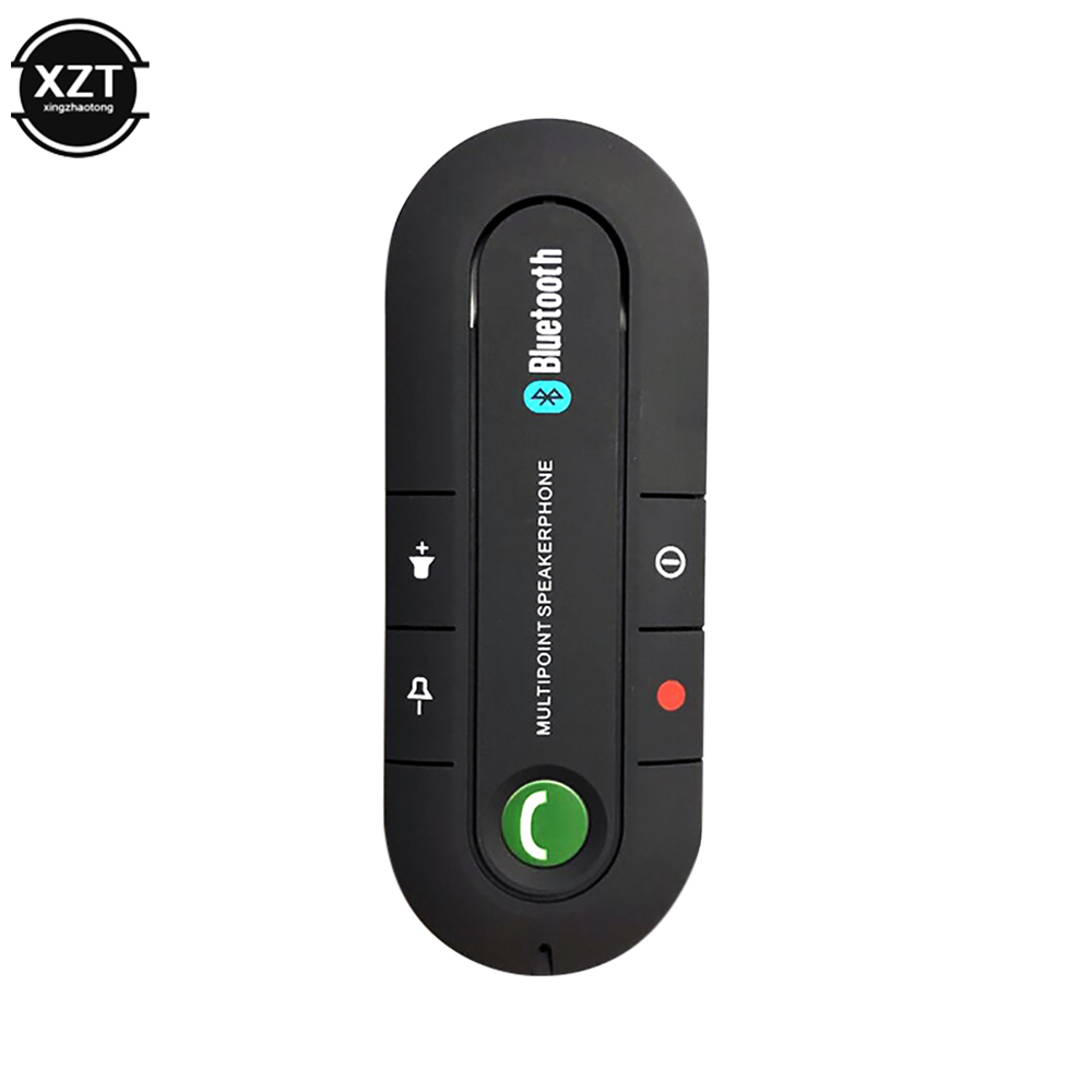 Altavoces inalámbricos Bluetooth para coche, Kit de manos libres, Altavoz Bluetooth, visera solar, reproductor MP3, accesorios para coche