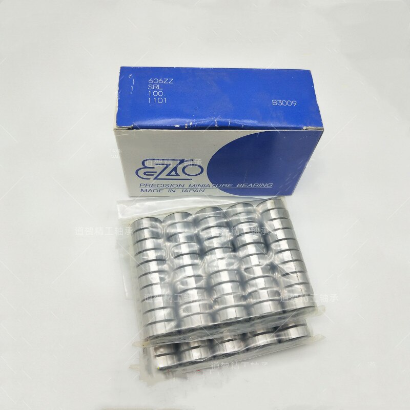 20 st original japan ezo höghastighetslager 604zz 605zz 606zz 607zz 608zz 609zz 4*12*4 5*14*5 6*17*6 7*19*6 8*22*7 9*24*7 mm