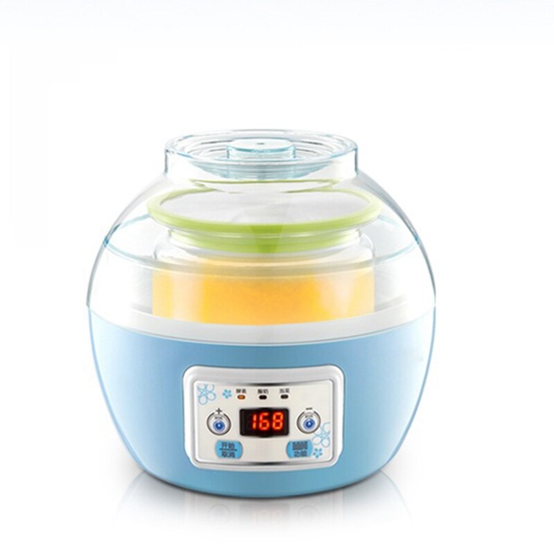DMWD 1.6L Smart Automatic Electric Yogurt Maker DIY Home Pickle Cabbage Pot Fruit Enzyme Machine 2 Containers