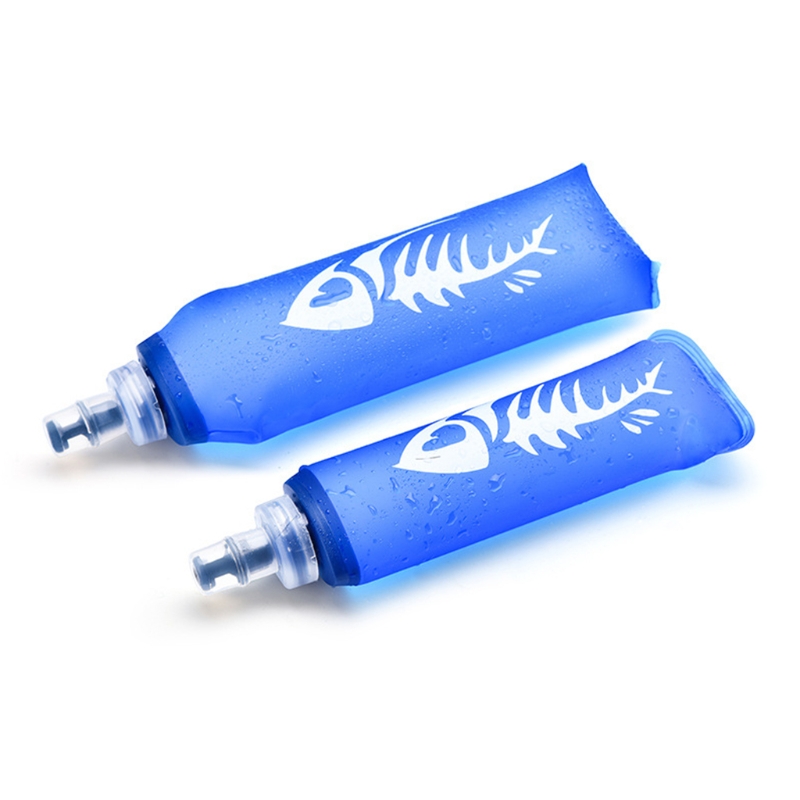 Borraccia pieghevole BPA acqua potabile pieghevole a prova di perdite per escursionismo Fitness ciclismo alpinismo campeggio