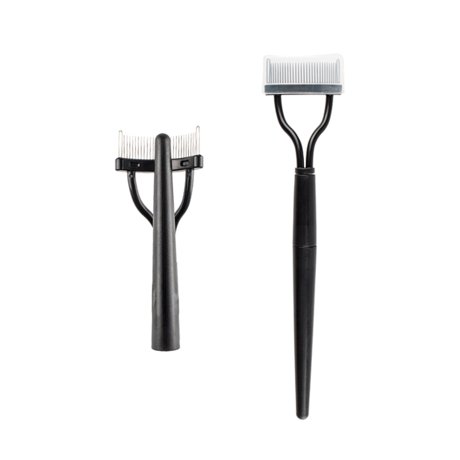 4 en 1 Kit de sourcils multifonctions cils à sourcils brosse de toilettage peigne outil à sourcils en acier inoxydable