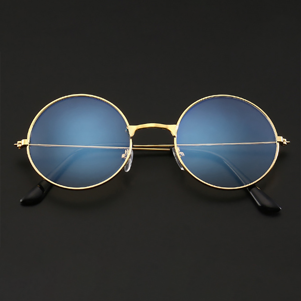 Retro Round Frame Anti-blue Radiation Glasses Ultralight Men Women Blue Light Blocking Glasses Eyewear Students