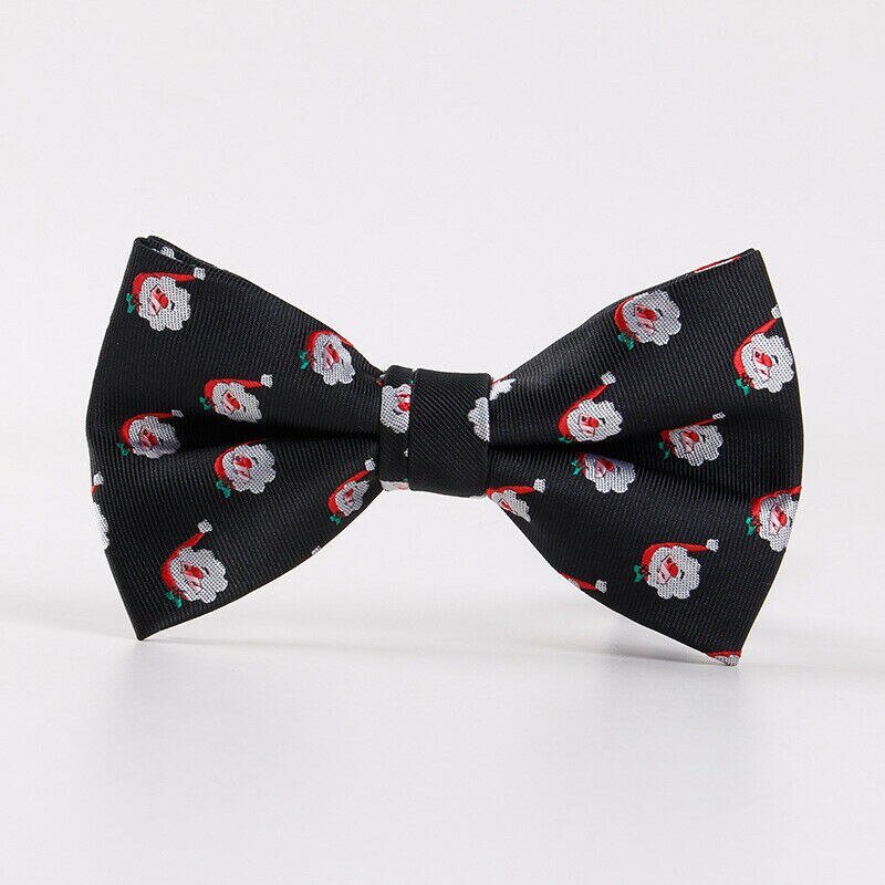 Jul bryllup justerbare mænd dreng bowtie slips butterfly hals nyhed: C