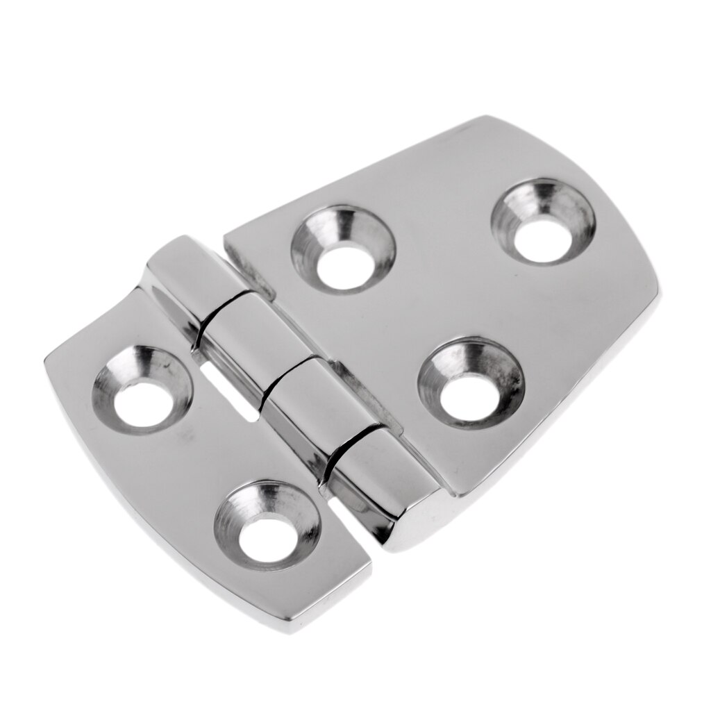 Heavy Duty Boat Door Hatch Locker Short Side Strap Hinge 2.24" x 1.5" - Marine 316 Stainless Steel
