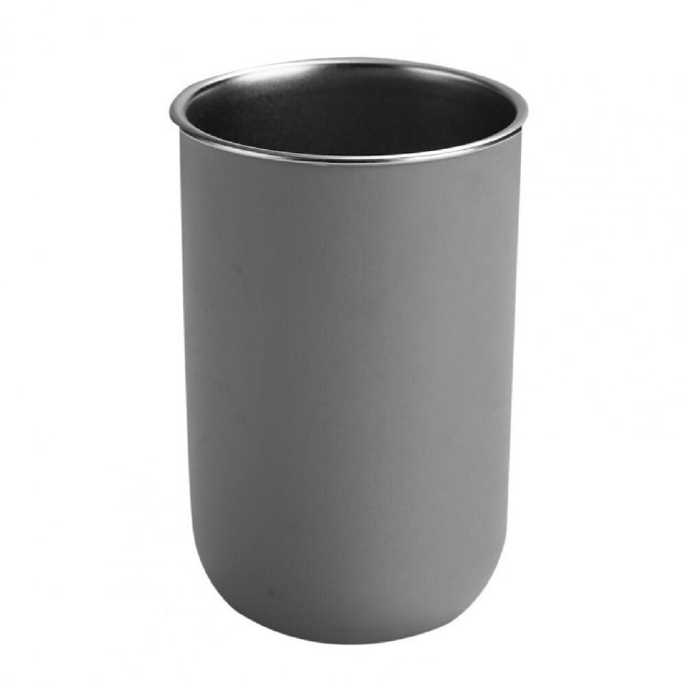 Tasse à thé et café incassable et résistant à la Corrosion, en acier inoxydable isolé à large bouche, accessoires pour boissons, 300ml: Grey