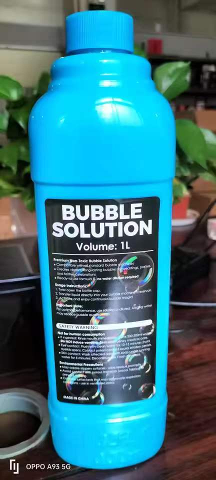 Wiederaufladbare Nebel-Blasenmaschine mit Typ-C-Anschluss und Rauchblasen für Partys, draussen, drinnen, DJ, Hochzeit, Fotografie, Kindergeschenk, Spielzeug: Blau