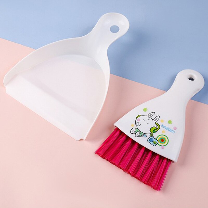 Mini cleaning brush small broom dust set desktop sweeper garbage cleaning shovel table household cleaning tools