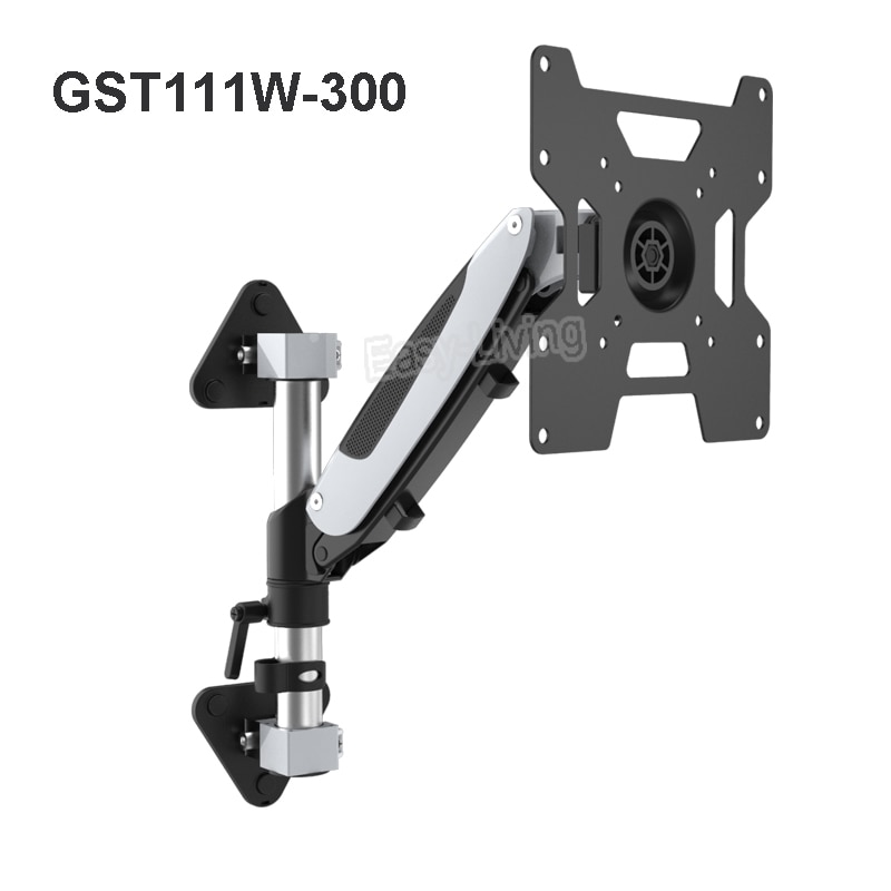 35"-55" Heavy Duty Gas Spring Flexible TV Wall Mount Full Motion LCD LED Monitor Mount Arm Loading 9-20kgs