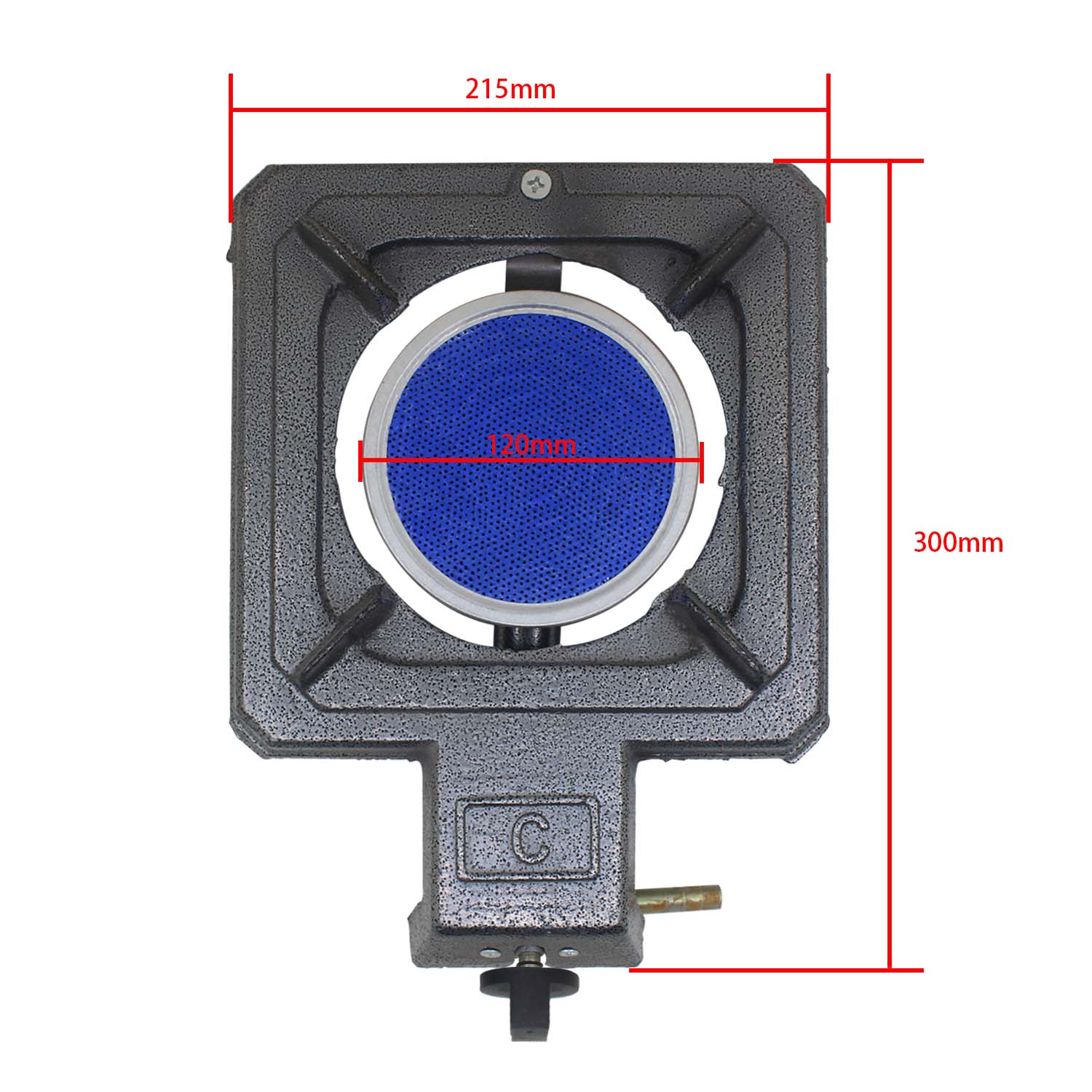 gas stove gas burner cooker wok Outdoor Furnace With Square Furnace Liquefied gas Outdoor Portable: A