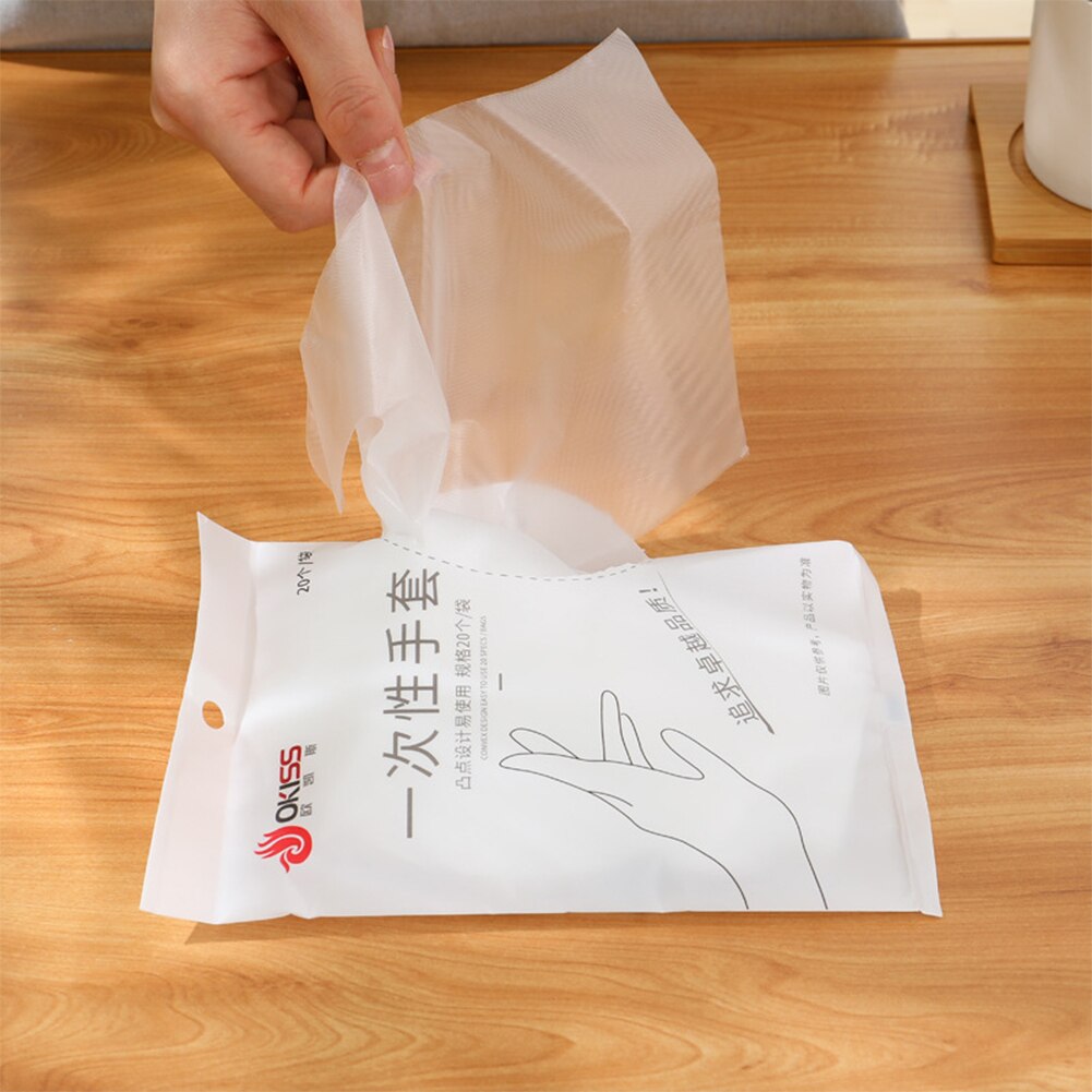 Wegwerphandschoenen antislip handschoenen voor de horeca transparante schoonmaakhandschoenen beschermende accessoires