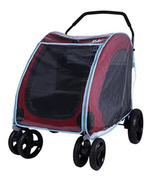 Universele regenbescherming voor kinderwagen, transparant, weerbestendige afdekking voor babybuggy, winddicht, regen- en windscherm voor kinderwagens