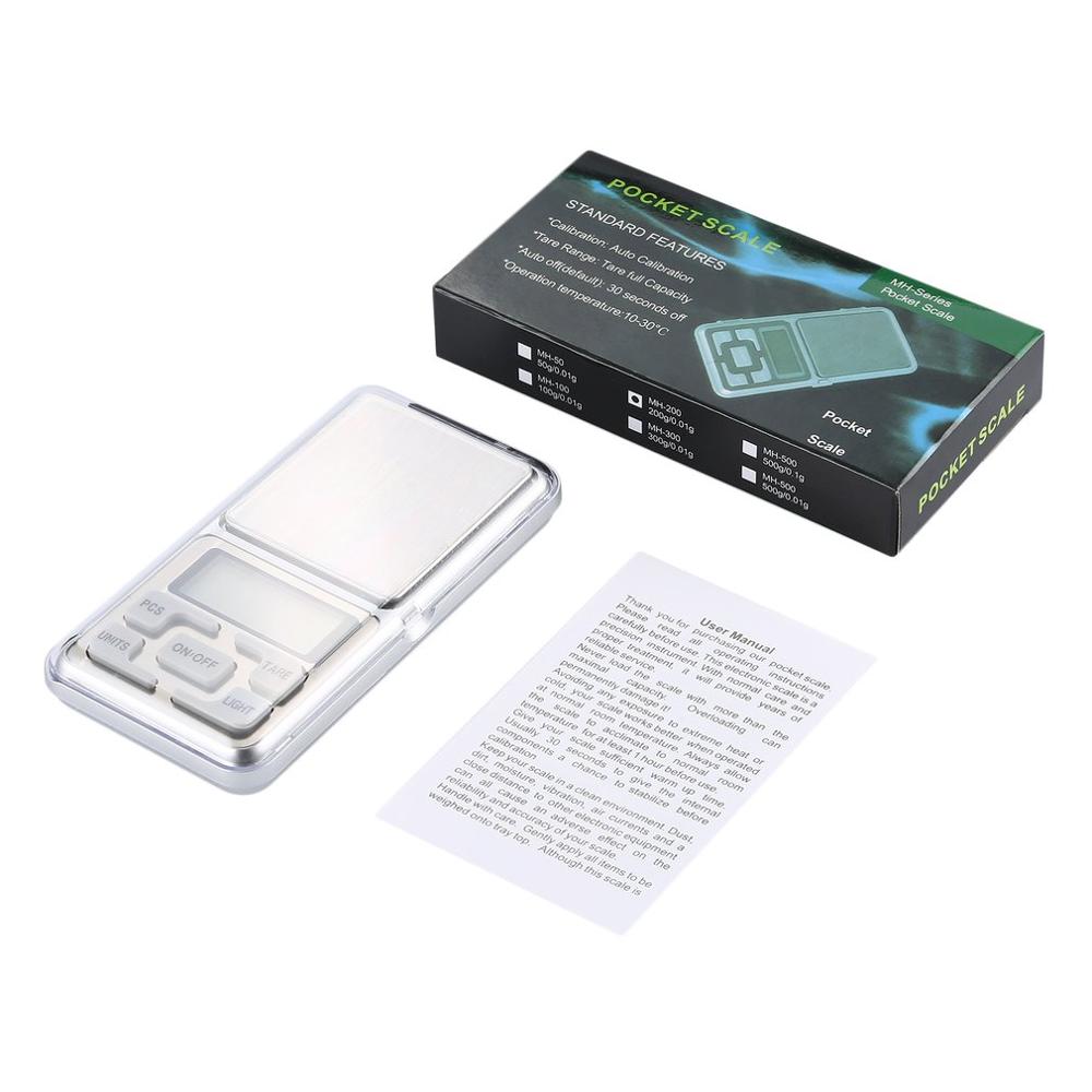 200g/0.01g Mini Pocket Size Digital display Pocket Gem Weigh Scale Balance Counting Electronic LCD Display Scale