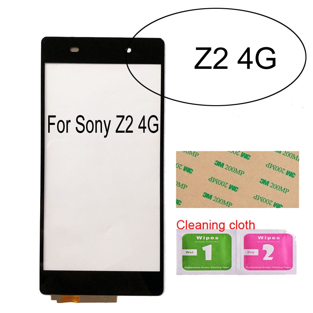 Panel táctil para Sony Xperia Z1/ Z5/Z2 4G 3G/Z3 Mini/Compact z3/Z1 Mini, digitalizador de pantalla táctil, Panel de cristal