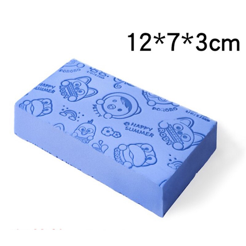 Magic Bad Spons Exfoliërende/Dode Huid Verwijderen Spons Body Massage Cleaning Douche Borstel Bad Gereedschap Badkamer Voor Kinderen Volwassen: Blauw