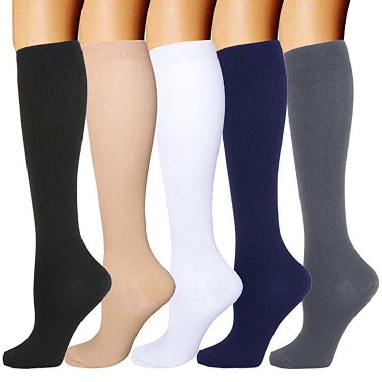 Knee High Compression Sock Sport Compression Sock Adult Compression Sock Calcetines Compresivos Medias De Compresion