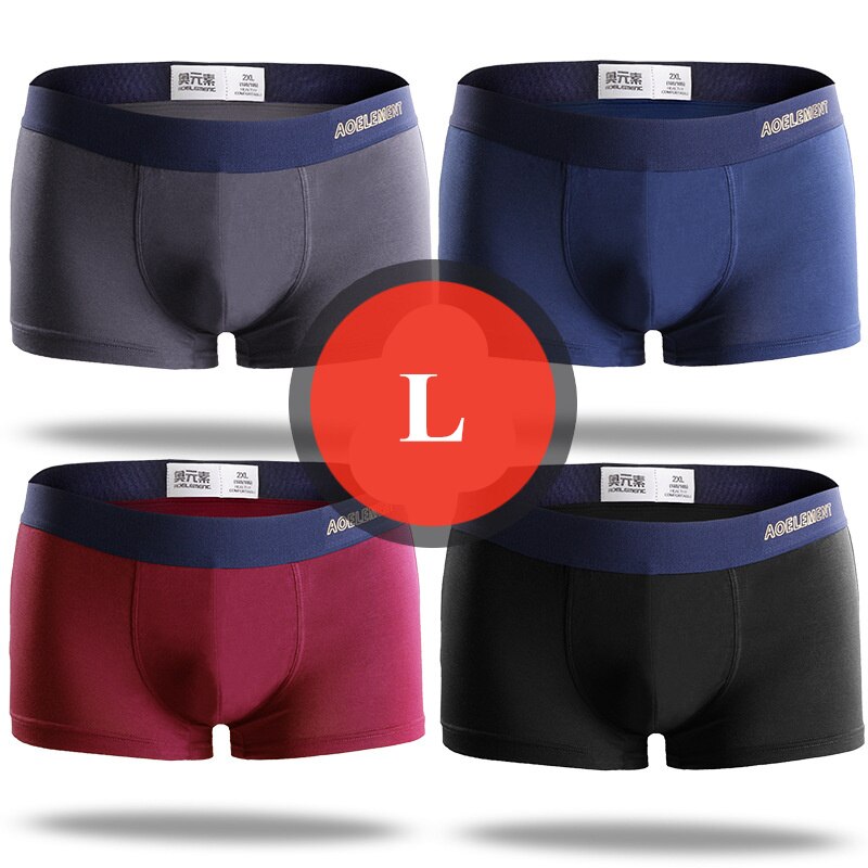 Xiaomi Mijia boxer mens underwear men Modal underpants male panties shorts underwear boxer shorts four seasons wearable 4pcs: 104-L