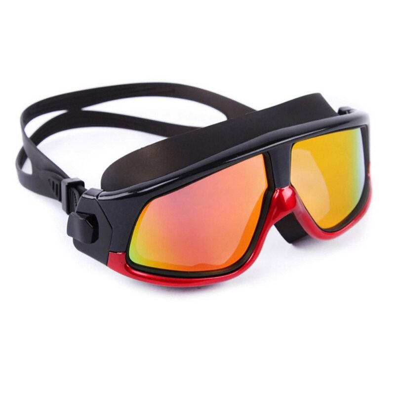 Outdoor Diving Glasses Swimming Big Frame Goggles Waterproof Soft Silicone Eyewear: 8