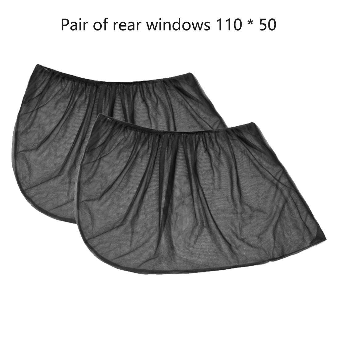 Parasol retráctil para ventana de coche, visera retráctil para coche, panel de instrumentos para coche, cubierta para ventana, parabrisas de coche, cubierta interior UV: 110cm-rear window