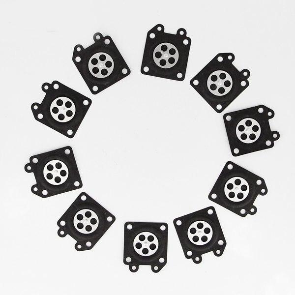 Carburetor Parts Chainsaw Carburetor Membrane Pads Repair Parts Metering Diaphragm Gaskets for Zama Chainsaw Carburetor 2500/380