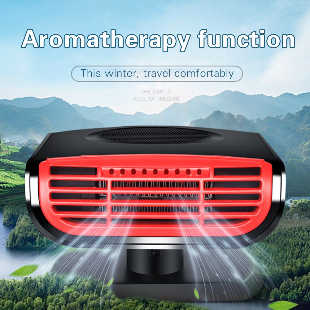 150W Car Auto Heater 12V Air Purifier Cooler Dryer Demister Defroster Portable 3 in 1 Windshield Warm Fan For Truck Van