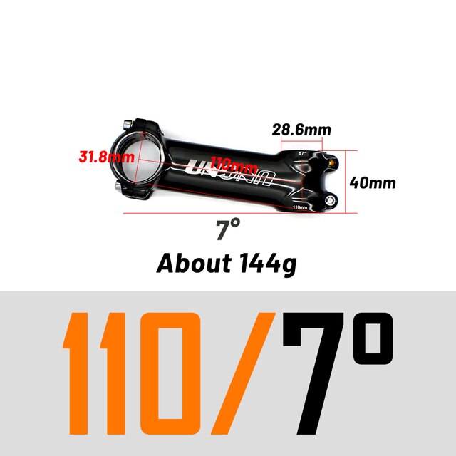 Attacco Manubrio Bici Ultraleggero In Carbonio E Alluminio – Stelo Da 31.8mm - Foto 4