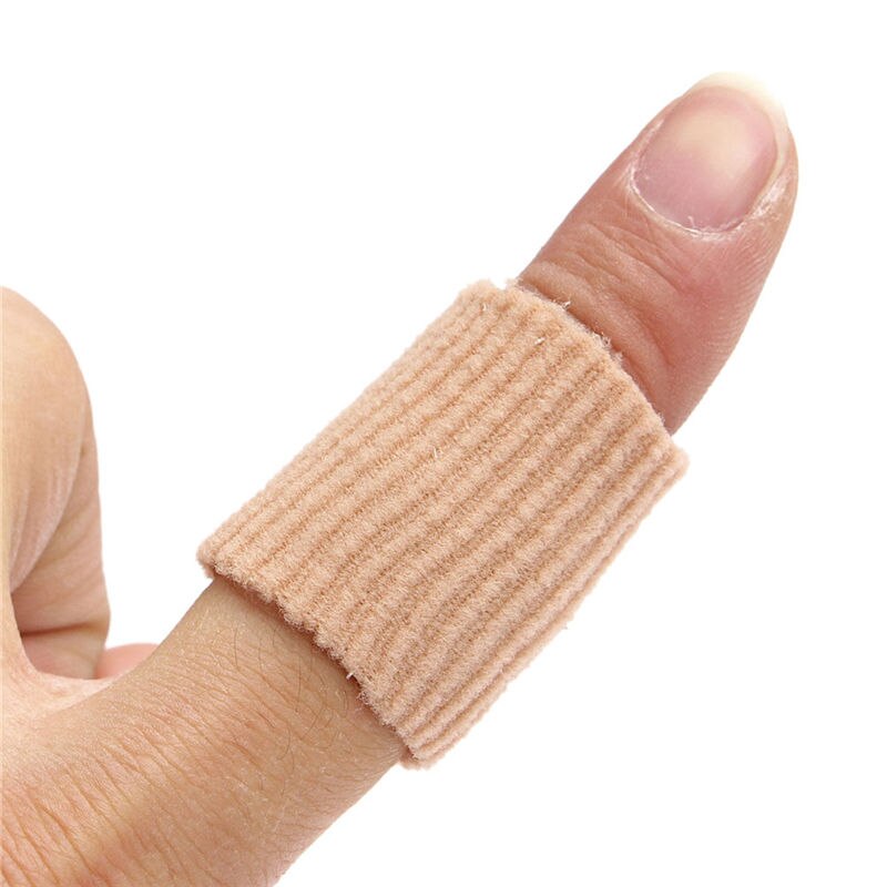 Finger & Toe Separator 15cm Fabric Gel Tube Bandage Finger & Toe Protectors Foot Feet Pain Relief Guard for Feet Care insoles