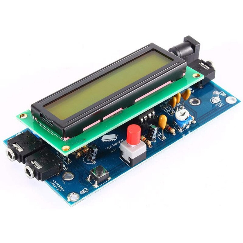 CW Decoder Ham Radio Essential Morse Code Reader Morse Code Translator Ham Radio Accessory DC7-12V/500MA