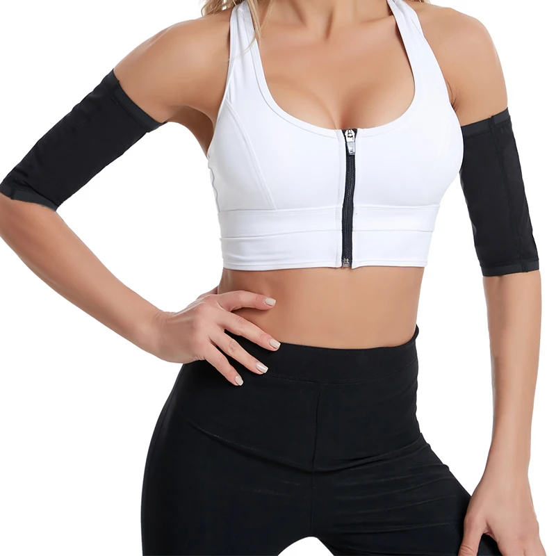 1 Paar Arm Trimmer Wraps Shapers Sauna Pak Afslanken Arm Zweet Vormgeven Mouwen Vetverbranding Gewichtsverlies Armbanden Sport mouwen