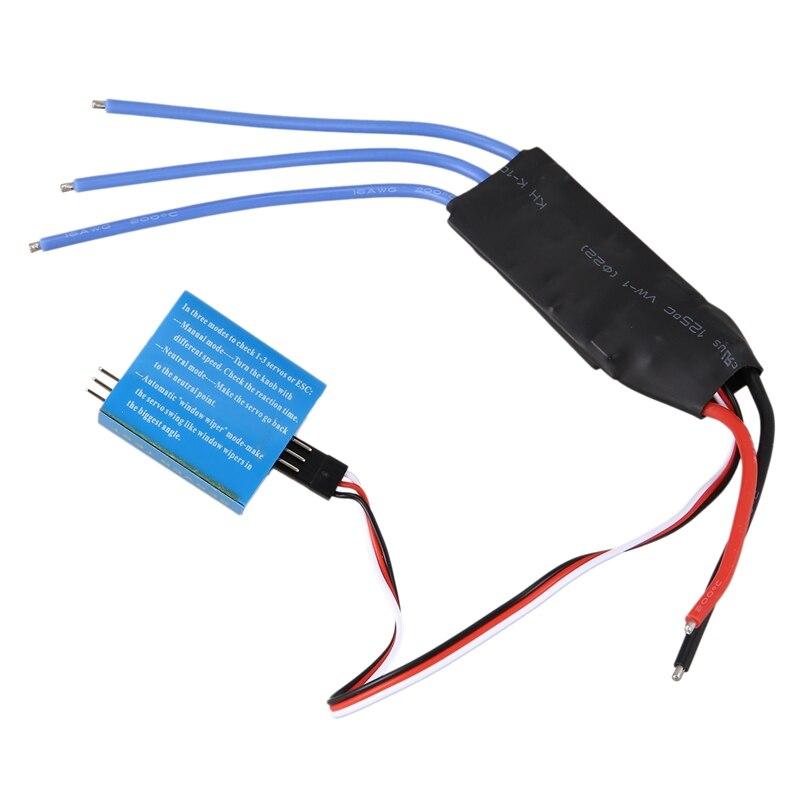 Controlador ESC de 12V 40a máx. 480W para turbina eléctrica de coche, cargador Turbo, ventilador de admisión de aire Tan Boost