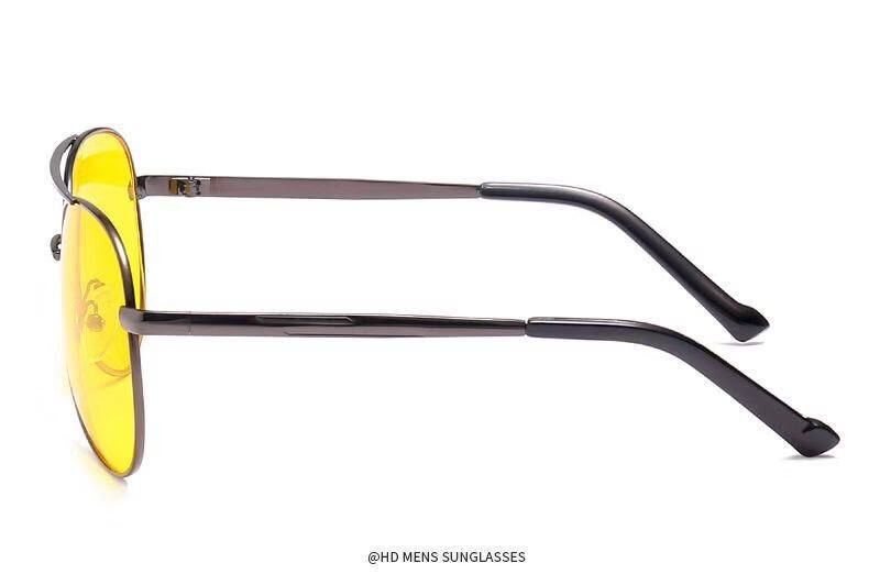 Nachtkijker Voor Mannen Speciale Driver Nachtkijker Anti-Glare Lichtgevende Rijden Zonnebril 'S Nachts