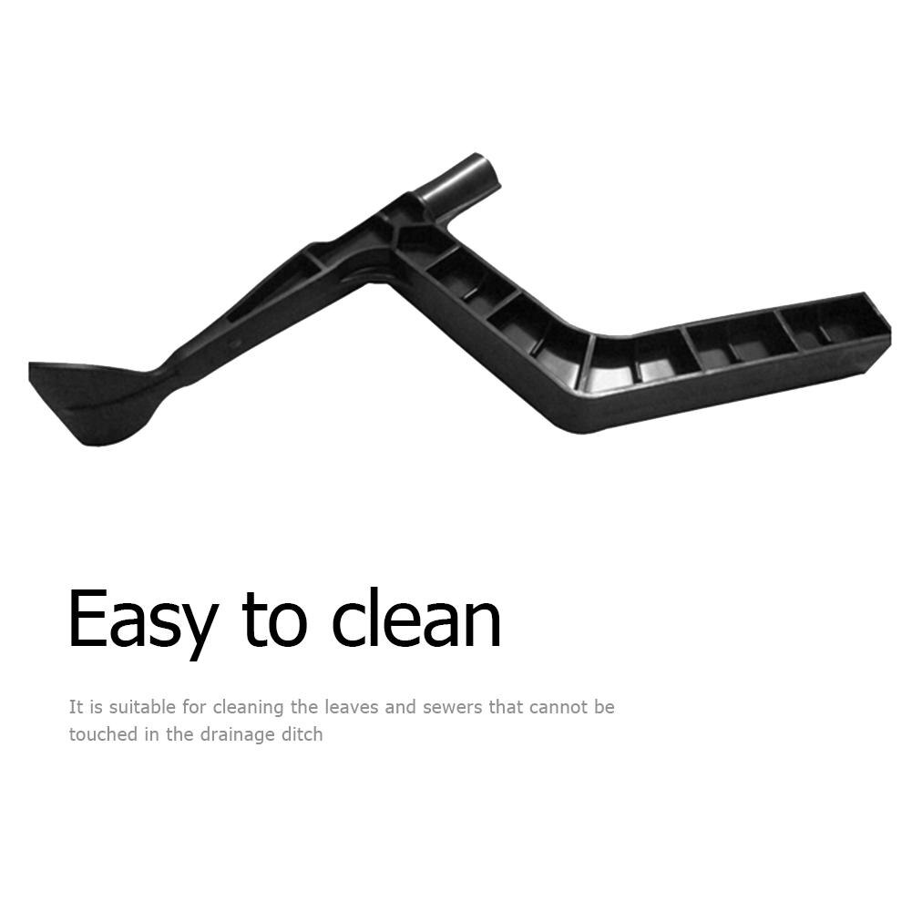 Gutter Leaf Cleaner Convenient Multi-function Safety Plastic Roof Hook Scoop Sewer Ditch Rubbish Cleaning Tool Garden Hand Tools