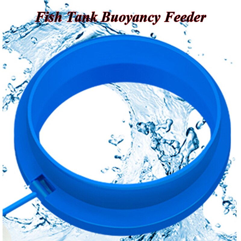 Fish Feeding Aquarium Fish Tank Ring Feeder Station Floating Food Water Plant Circle 1pcs Feeding Ring Aquarium Fish Feeder