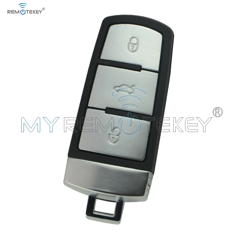 Keyless smart car key for VW Volkswagen Magotan Passat CC 2005 2006 2007 433Mhz 3C0 959 752BA 3 button remtekey