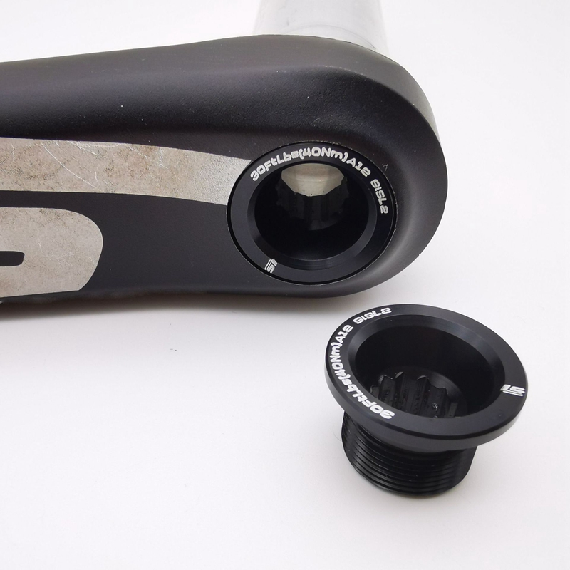 Voor Cannondale Hollowgram SiSL2 Crankbolt Kit-Zwart-KP251/Blk