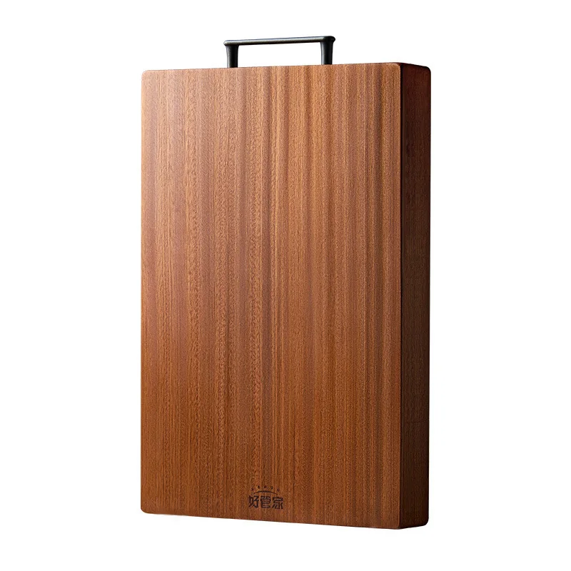Ebony wood cutting board, kitchen antibacterial and mildew prevention wood chopping board