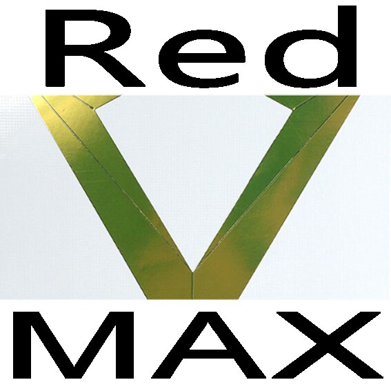 XIOM VEGA TOUR Non-tacky Rubber Lastest Tensor Sponge Table Tennis Rubber Ping Pong Sponge Tenis De Mesa: red  MAX