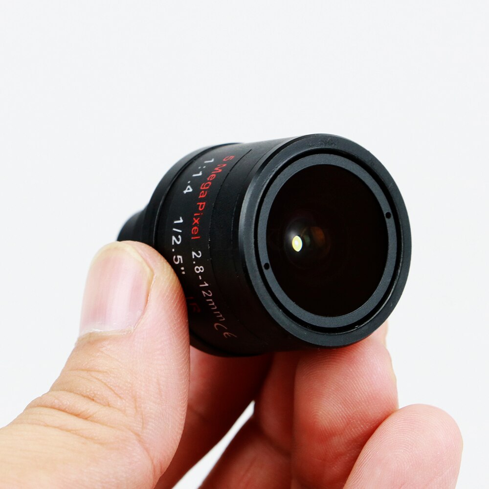 5Megapixel 1/2.5 inch Varifocal Lens 2.8-12mm D14 Mount Manual Focus and Zoom For 1080P/5MP CCTV IP Camera