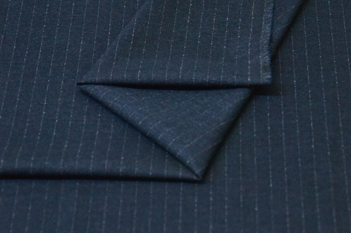 fine imitation wool suit fabric man note fabric men's and women's business suit fabric jacket windbreaker fabric: Blue