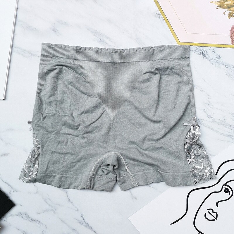 1 Pc Vrouwen Zomer Sexy Shorts Casual Polyester Spandex Veiligheid Shorts Vrouwen Slipje: Gray