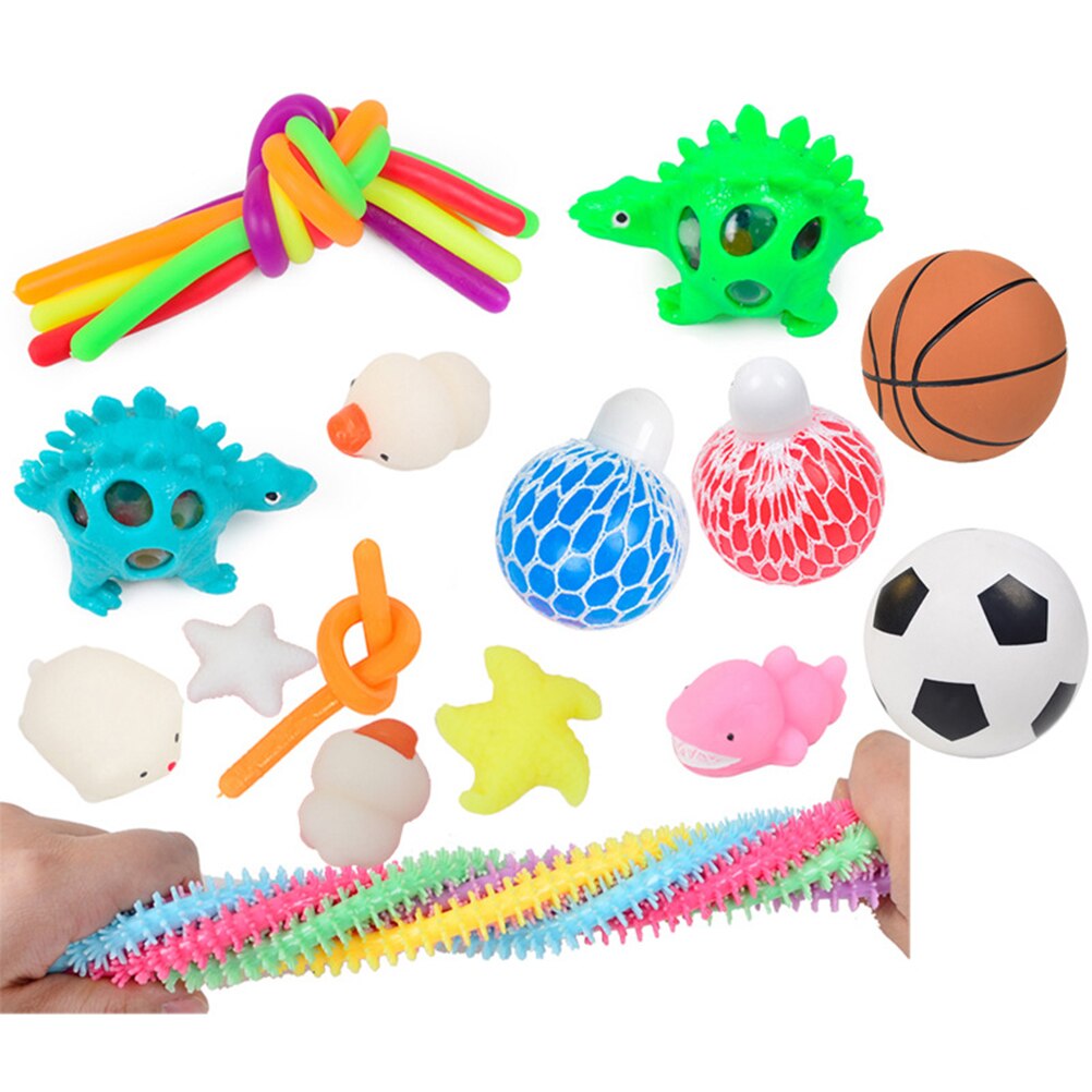 20/21/22PCS Pack Zappeln Sensorischen Spielzeug Set Stress Relief Spielzeug Autismus Angst Relief Stress Pop Blase zappeln Spielzeug Für Kinder Erwachsene