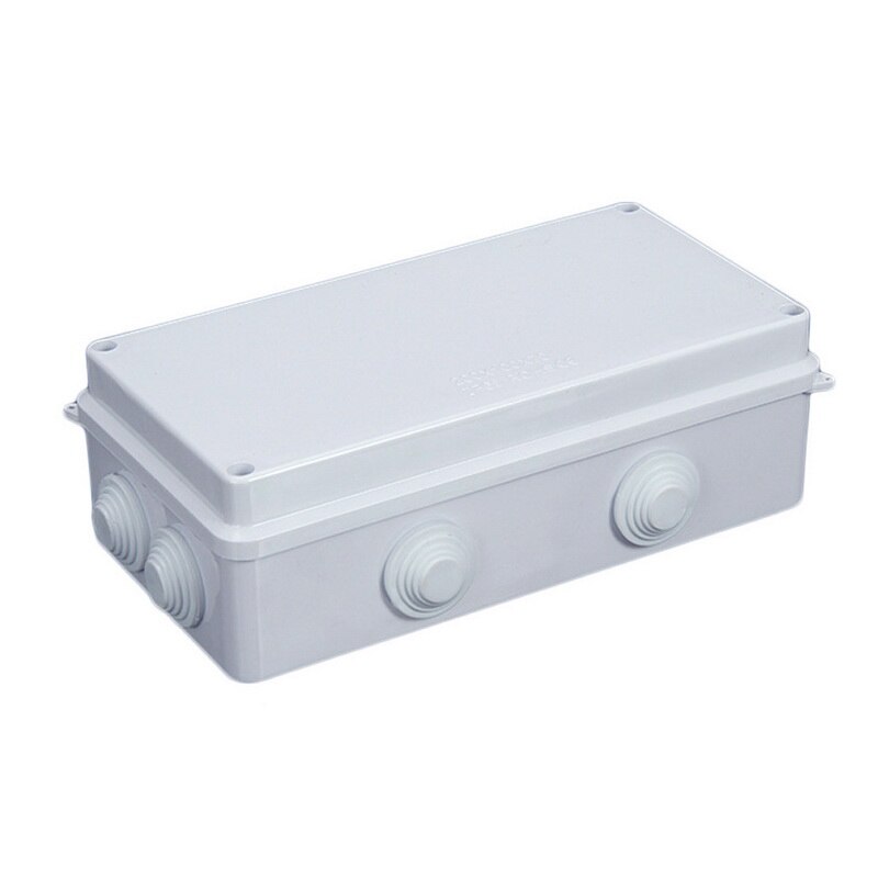 1Pcs ABS Plastic IP65 Waterproof DIY Outdoor Indoor Universal Electrical Project Enclosure Connection Cable Branch Junction Box: 200x100x700mm