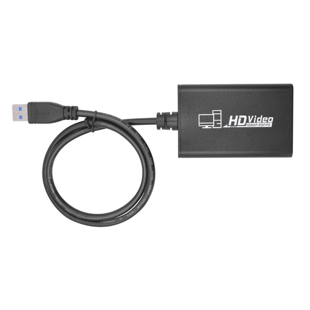 1080P 60fps HDMI a USB 3,0 vídeo TV sintonizador tarjeta con entrada de micrófono Plug & Play de funcionamiento rápido conveniente para Xbox PS3 PS4