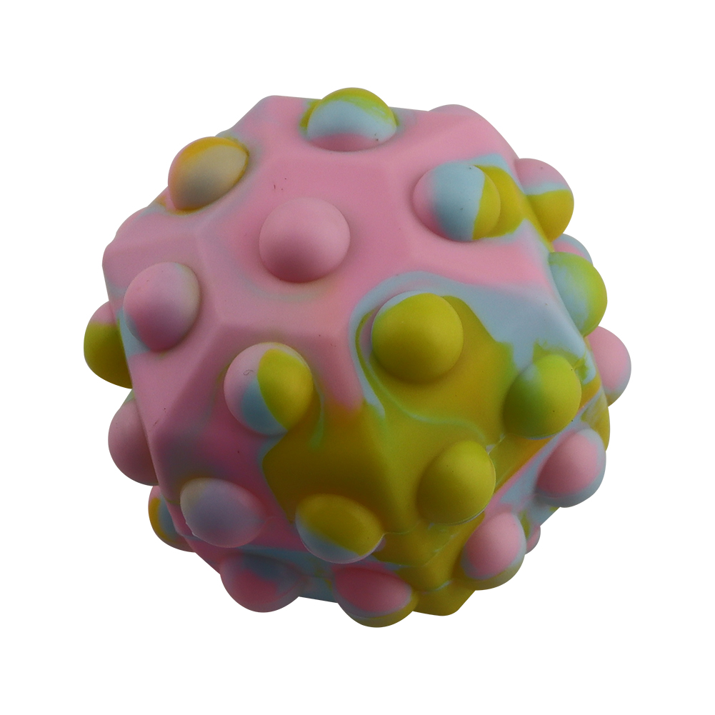 3d decompressieballen, antistresskubussen van siliconen, regenboogballen, drukballen, fidget toys, kawaii vingerdrukballen, stressverlichtende speeltjes.: 07