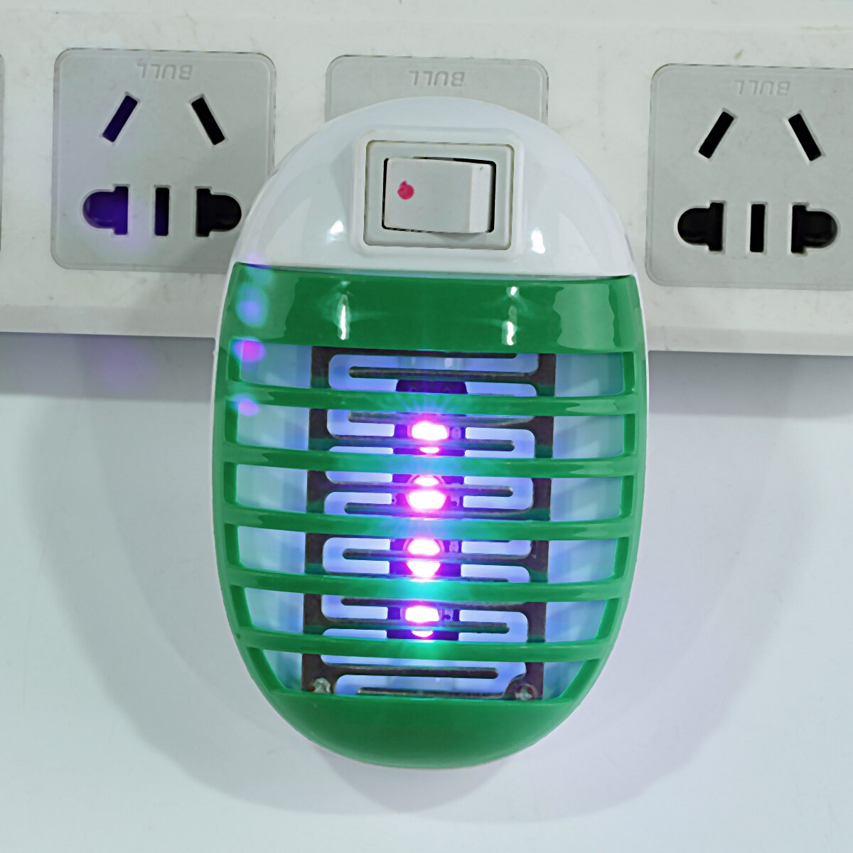 220V Buchse Elektrische Mini Moskito Lampe LED Moskito Repeller tötung Fliege Insekt Insekten Falle Nacht Lampe Mörder Zapper