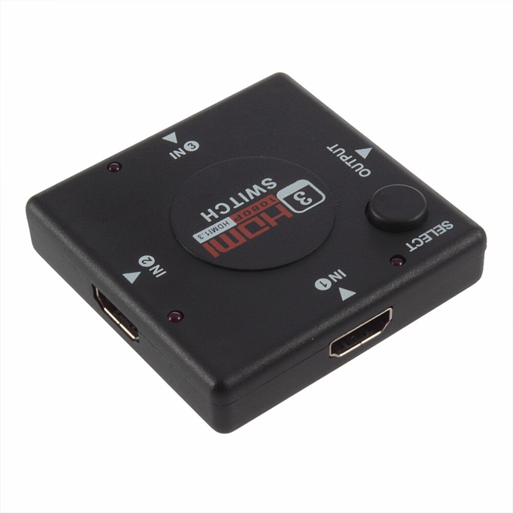 Mini 3 Port HDMI Switch Switcher HDMI Splitter Hdmi-poort voor HDTV 1080 p Vedio HDMI KVM Switcher