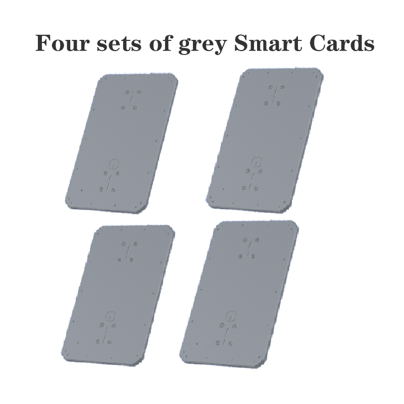 Ultra-thin card anti-loss device, wireless wallet recharge item airtag locator, suitable for Apple Find, findmy: Gold