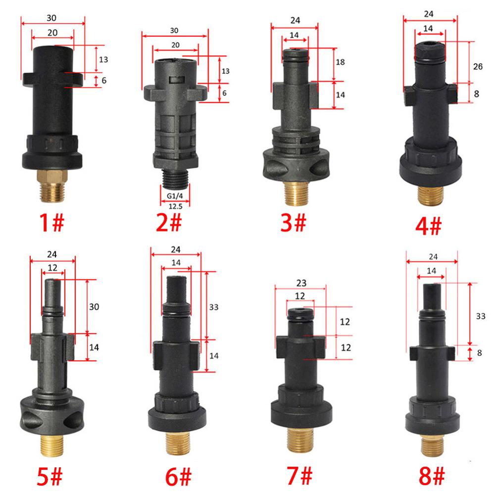Kunststoff Adapter Schaum Düse Schaum Generator Schnee Schaum Lanze für Karcher AR Bosche Sterwins Champion Stihl Hochdruck Unterlegscheibe
