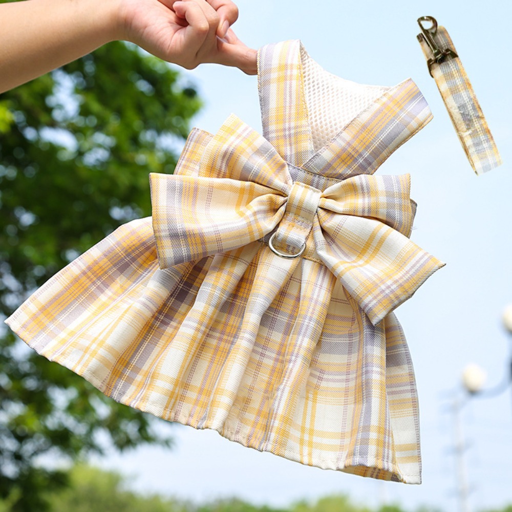 mit Leine Traktion Hund Plaid JK Kleid dünn Dacron Haustier nutzbar machen Felsen Bequeme waschbare Haustierweste Kleidung Kaninchen: XXL / Grau