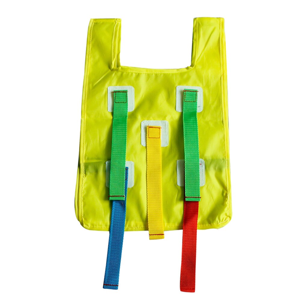 Sports Game School Kindergarten Outdoor Activity Children Catching Tail Vest: Yellow