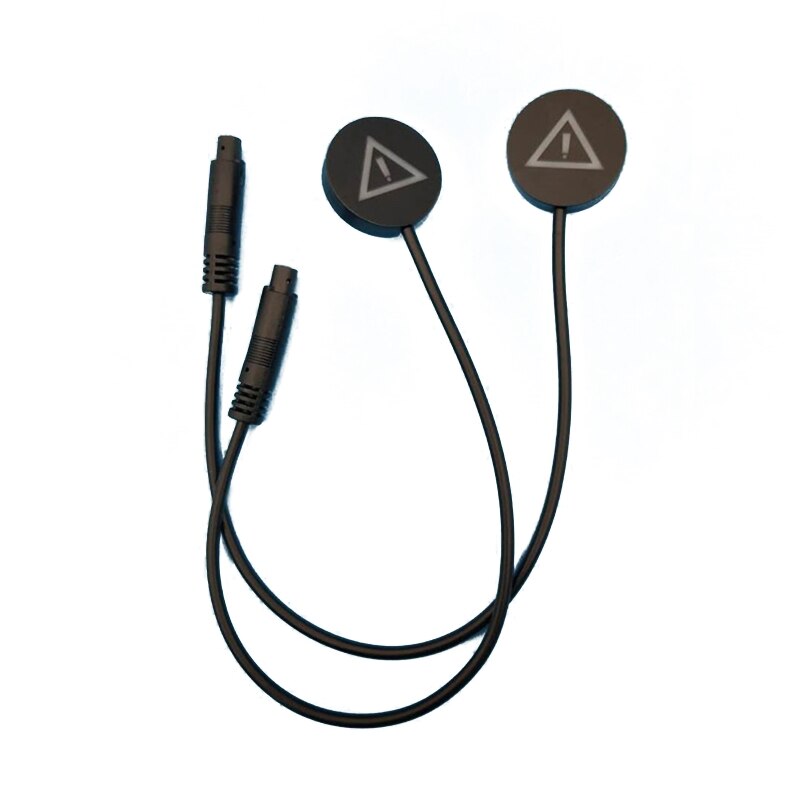 594E 2Pcs Car Blind Spot Detection System bsd Warning Light Distance Assist Lane Changing Tool Mirror Radars Detection